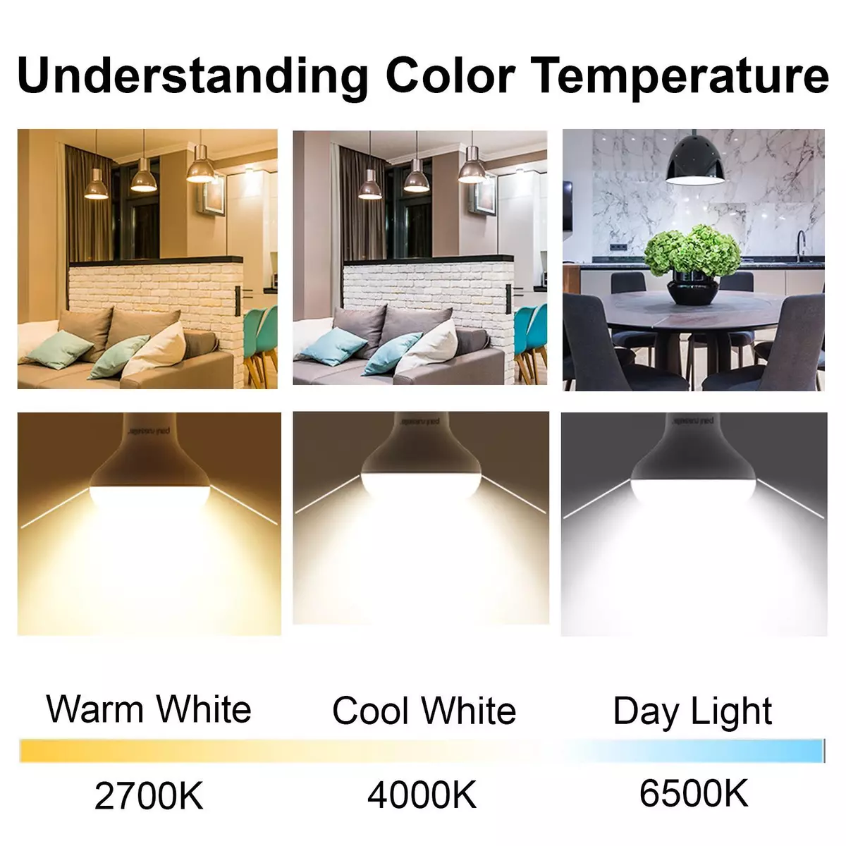 Cool white daylight sale bulbs