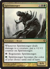 MTG magic cards 1x Spiritmonger Conspiracy NM-Mint, English