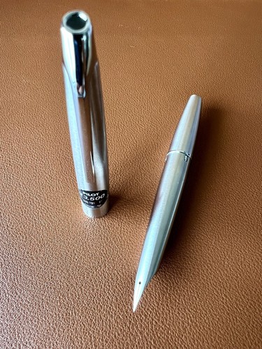 PILOT Fountain Pen μ Myu 701 Nib-F H475 Japanese Vintage 1976-marking - Picture 3 of 22