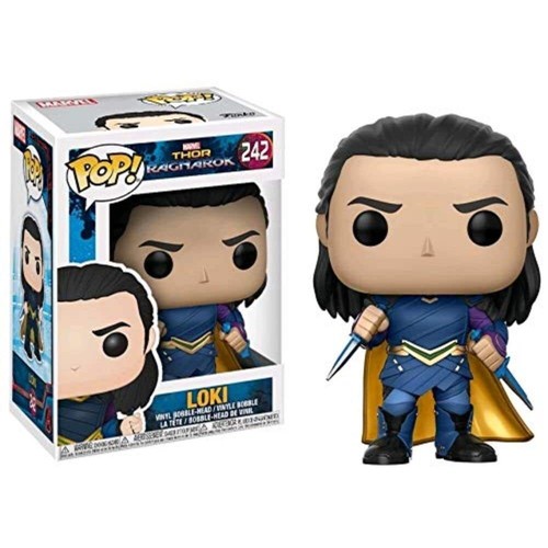 Funko Pop! Marvel Thor Ragnarok - Figura Vinilo Loki #242 - Caja Damaed - Imagen 3 de 3