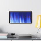 Shades of Blue , Red of Gallery Canvas Wraps, Horizontal Frame