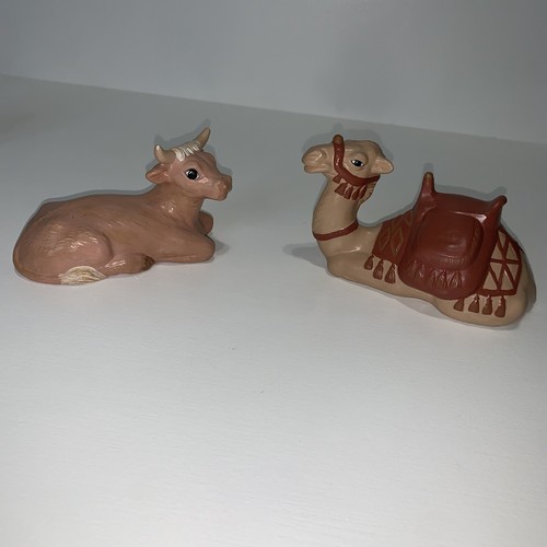 Vintage Ceramic Christmas Nativity set - 11 Pieces - Picture 10 of 13