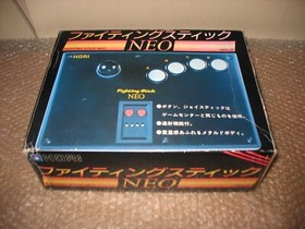 BOXED JOYSTICK HORI FIGHTING STICK NEO NEO GEO AES IMPORT!
