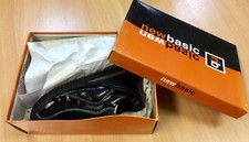 Brand New In Box Childs?s New Basic Black Patent Slip On Trainers UK 12 EU 30