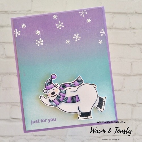 Stampin Up! WARM & TOASTY Stamp Set & SNOWFLAKE SPLENDOR DSP. - Picture 15 of 17