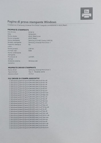 Stampante SAMSUNG SCX-4623F Laser B&N Multifunzione Ricondizionata - Foto 8 di 9