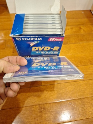 NEU Fujifilm DVD-R Video Recordable Disks 9er Pack 4,7 GB Open Box  - Bild 3 von 8