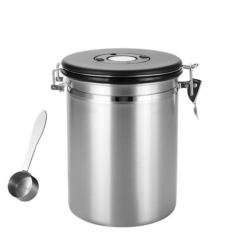 Coffee Powder Sealed Jar Airtight Storage Container for Kitchen Tea Sugar Beans - Picture 23 of 30