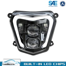 LED Headlight DRL Sealed Beam Projector For 690 Duke 2012-2019 690R 2013-2017