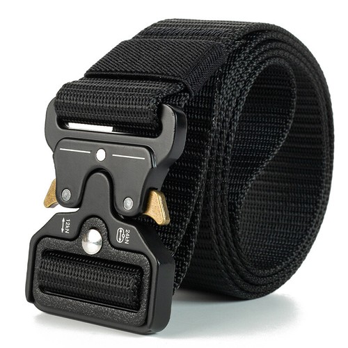 Cinturón Militar Ejército Nylon Cinturón Táctico Belt Hebilla de Carga Pesada Unisex - Imagen 4 de 8