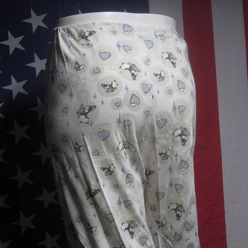 CHILLY WILLY lrg Pyjamahose Walter Lantz Cartoon Pinguin Eis Retro - Bild 4 von 4