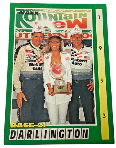 1993 Maxx #285, Race 21 Darlington, Raceway, Winston Cup Series,Ungraded - Picture 1 of 2