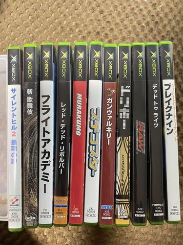 Microsoft Xbox Home Console Black unit 56 Games set NTSC-J used Rare tested - Picture 5 of 12