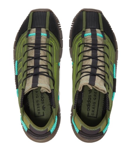 ZAPATILLAS DEPORTIVAS HOMBRE ADIDAS X CRAIG VERDE BUCEO PHORMAR BAJAS GW5856 - Imagen 4 de 5