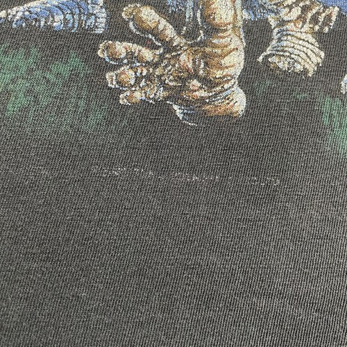 Vintage Iron Maiden Shirt XL Best Of The Beast Band Tee 90s Metal Rock Distress - Picture 3 of 16