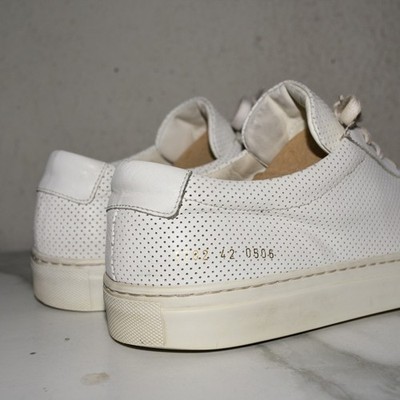 Common Projects Achilles Low White Men 42 / US 9 | eBay