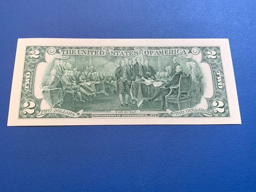 USA. 3 x $2 BANK NOTES. CONSECUTIVE SERIAL No’s. SAN FRANSISCO -:- UN-CIRCULATED - Picture 13 of 13