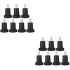  2 Pack Bürostuhlrollen Sessel Füsse Ersatzrückgerichte Stuhlräder