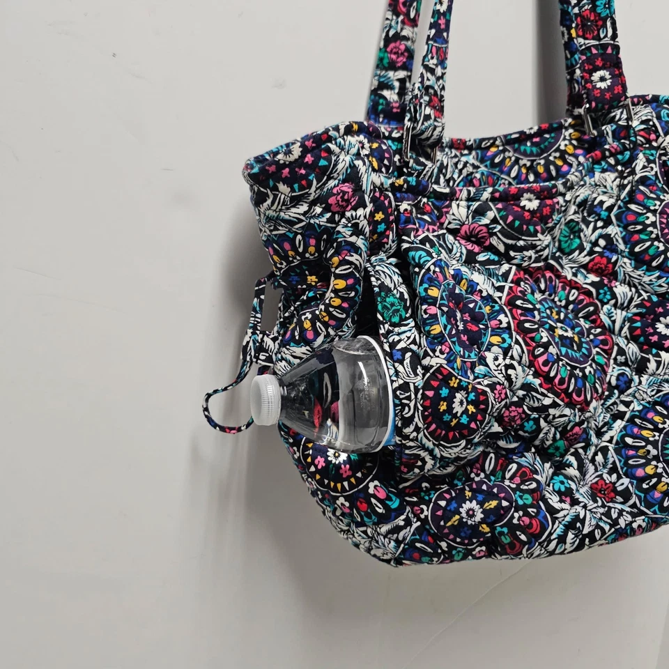 Vera Bradley Stained Glass Medallion 2021 Glenna Purse Satchel - Image 2 of 4