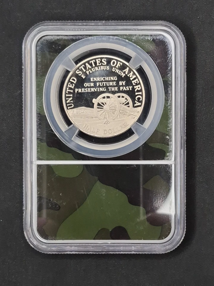 1995-S 50c Civil War Battlefields Half Dollar NGC PF69 Ultra Cameo - Image 2 of 2