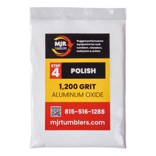 1Lb of  Premium 1200 Aluminum Oxide Rock Polishing Grit for Step/Stage 4,  Is a