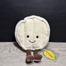 Retired Jellycat Amuseable Round Goat Cheese NWT - AUTHENTIC- SHIPS SAME DAY 