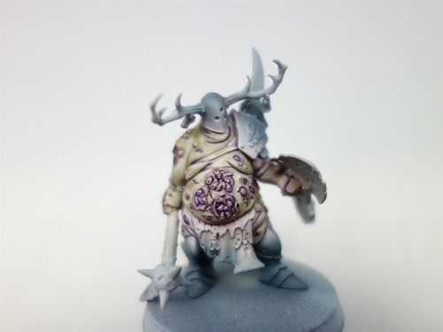 Warhammer FB Warriors Chaos AoS Nurgle Maggotkin - Putrid Blightkings (pintado) - Imagen 4 de 8