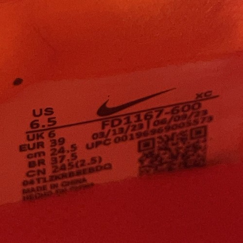 Nike Mercurial Superfly 9 Elite AG Red Soccer Cleat FD1167-600 Mens 6.5 Womens 8 - Picture 11 of 11