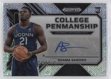 2023 Prizm Draft Picks College Penmanship Mojo /25 Adama Sanogo Rookie Auto RC