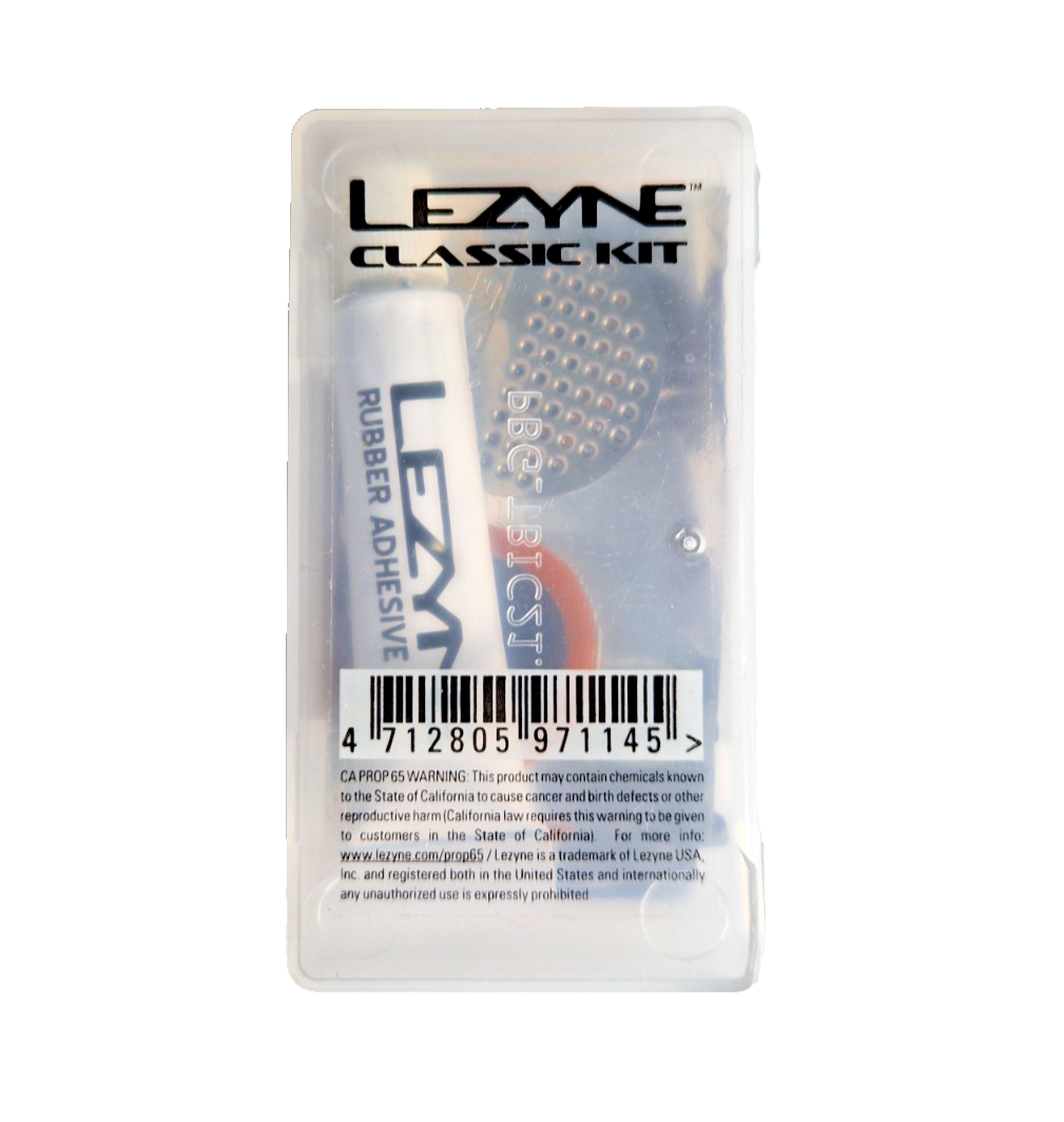 Bicycle Tyre Puncture Repair Kit Lezyne - Classic Patch Kit (Single)