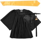 1 Set Abschlusssaison-Kleid mit Quastenkappe, Abschlussschärpe 2024,