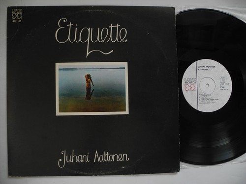 JUHANI AALTONEN Etikette LP 1974 Finnland Liebe 1st Near Mint