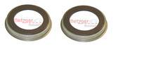2x ABS Sensorring Metzger NEU hinten rechts links für Opel Corsa C X01 Tigra 