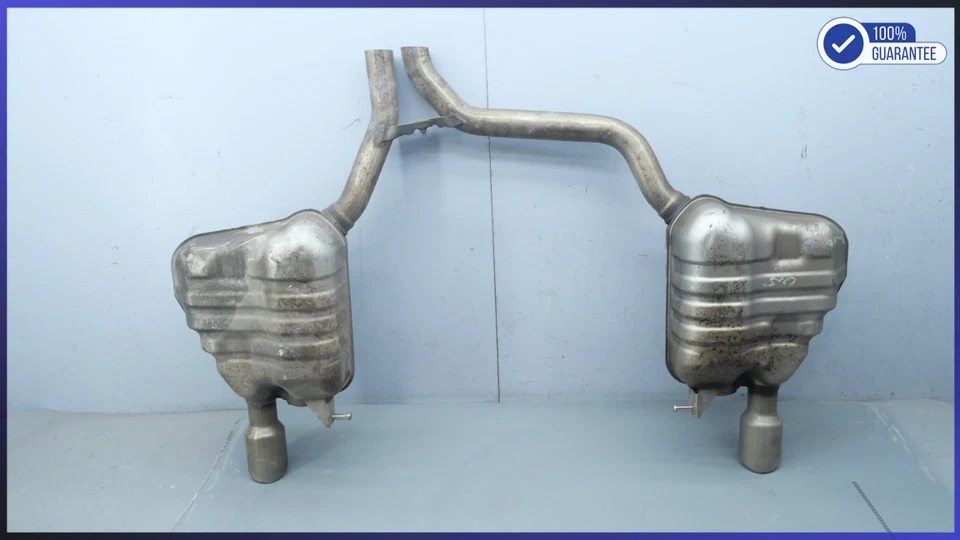 Juego de silenciadores de escape trasero derecho/izquierdo AUDI A6 QUATTRO 2013-2015 2,0 L 4G0253611 y 12 Foto 4 de 4