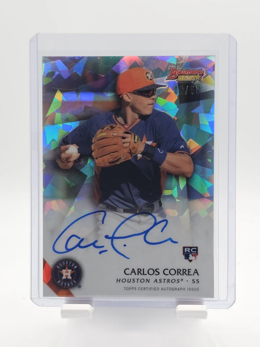 Bowman Carlos Correa Baseball Sports Trading Cards & Accessories