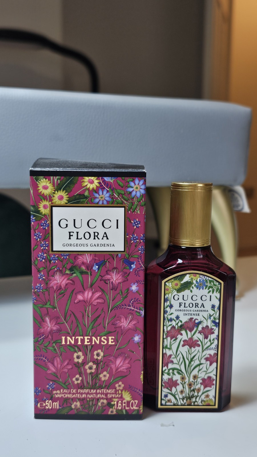 Gucci Flora Gorgeous Gardenia Intense Eau de Parfum 50ml New 2025 RRP £103