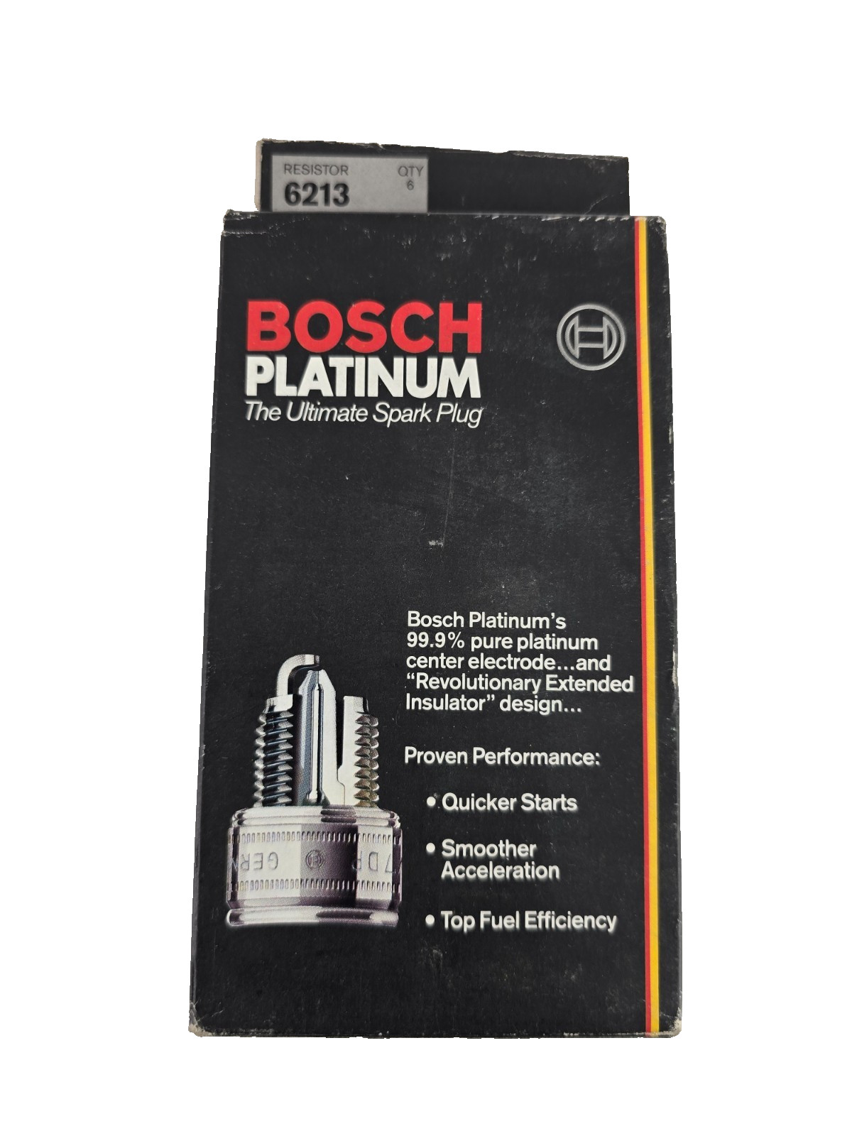 NOS 6pcs Bosch Platinum Spark Plugs 6213 HR9LPX 0242225570053