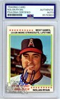 Nolan Ryan 1978 Topps '77 Record Breaker Autograph Card #6 PSA/DNA Authentic