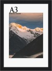 A3 Frame, Wooden Frame for A3 Print, White A3 Frame with Mount, 29.7x42cm