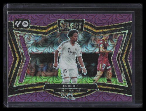 2024-25 Panini Select La Liga #235 Endrick Purple Mojo