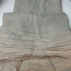 POM POM AT HOME 2 Pc Beige Cream Stitched Boho Pillow Covers Shams Linen