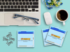 Sticky Notes 3 Pack 3"x3" 50ct Chair Knees Bend the Other Way Joke