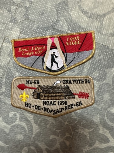 14 Patch Lot - NOAC 1998 OA FLAPS - Look! - Picture 8 of 15