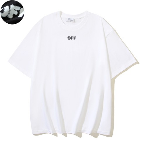 OFFS Nueva Letra LOGO Camiseta Manga Corta Estampada BLANCA - Imagen 2 de 13