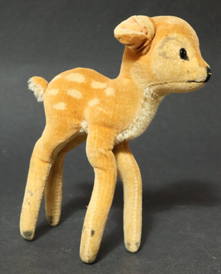Altes Steiff Tier Steifftier Bambi Reh Walt Disney Rehkitz Kitz 15cm Samttier
