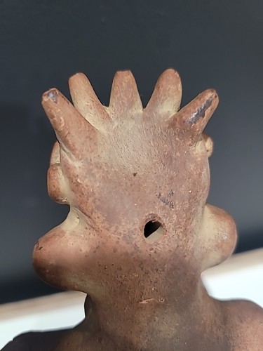 ¿Cerámica precolombina NAYARIT? Figura sentada manos plegadas - Imagen 24 de 24