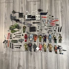 Vintage 80's GI Joe Action Figurines Lot of 17 +Extras Accessories And Vehicles