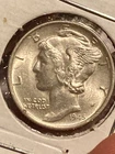 1945-D Mercury Silver Dime BU