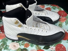 Jordan 12 Retro taxi release 2013. Size 9.5 PRE OWNED NO Laces. Athletic Shoes