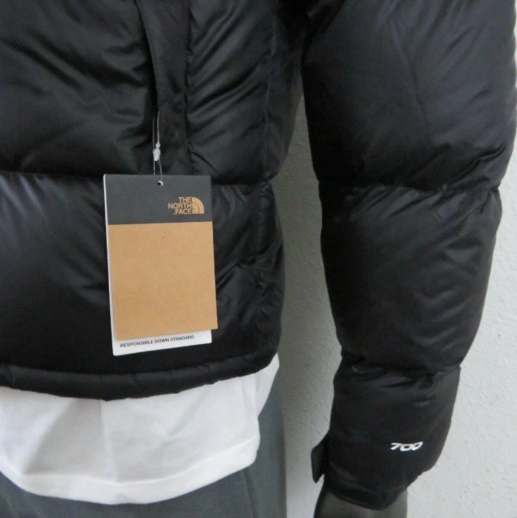 Mens North Face 1996 Retro Nuptse 700 Puffer Jacket - Black - Size Medium image 4